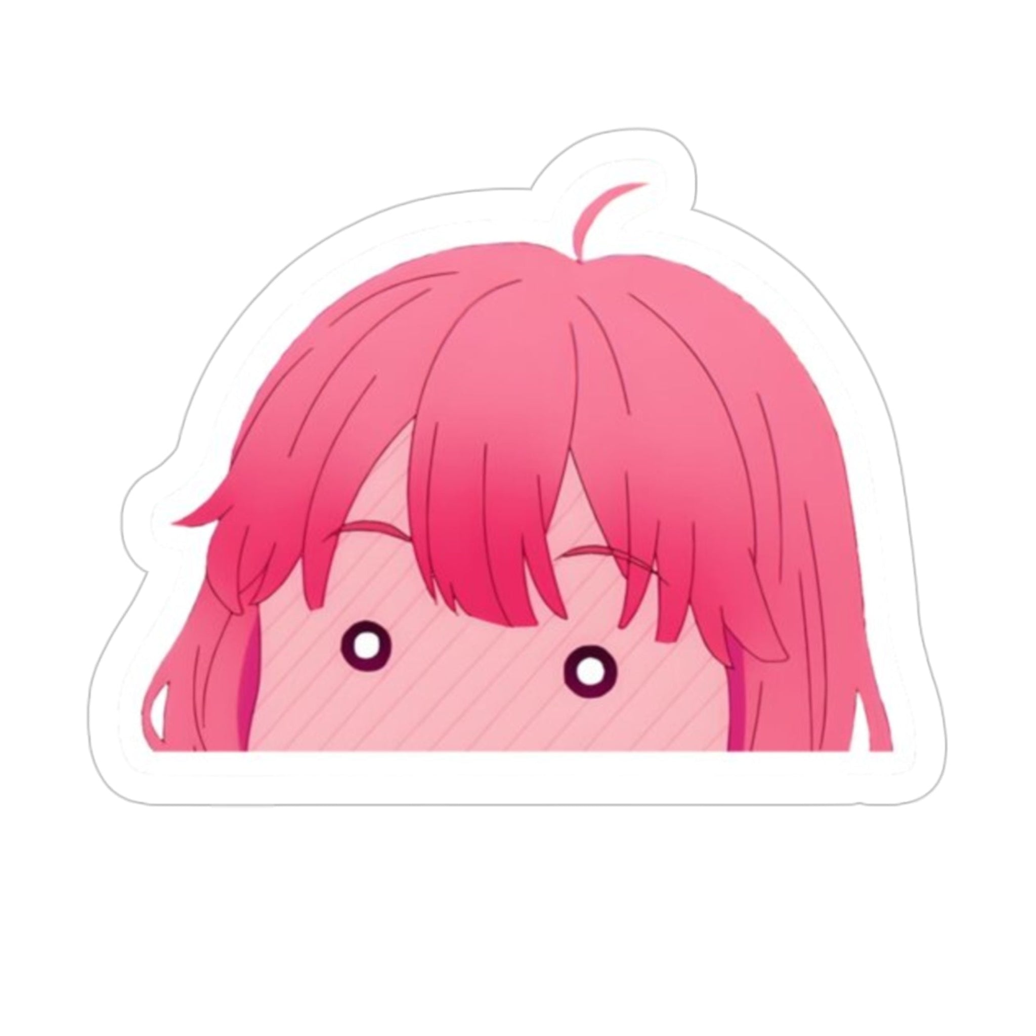 Yuki Peeker Transparent Outdoor Sticker