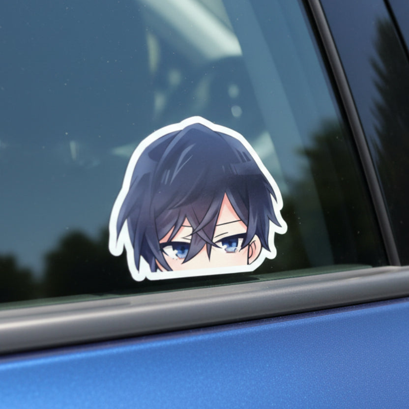 Arnold Peeker Transparent Outdoor Stickers