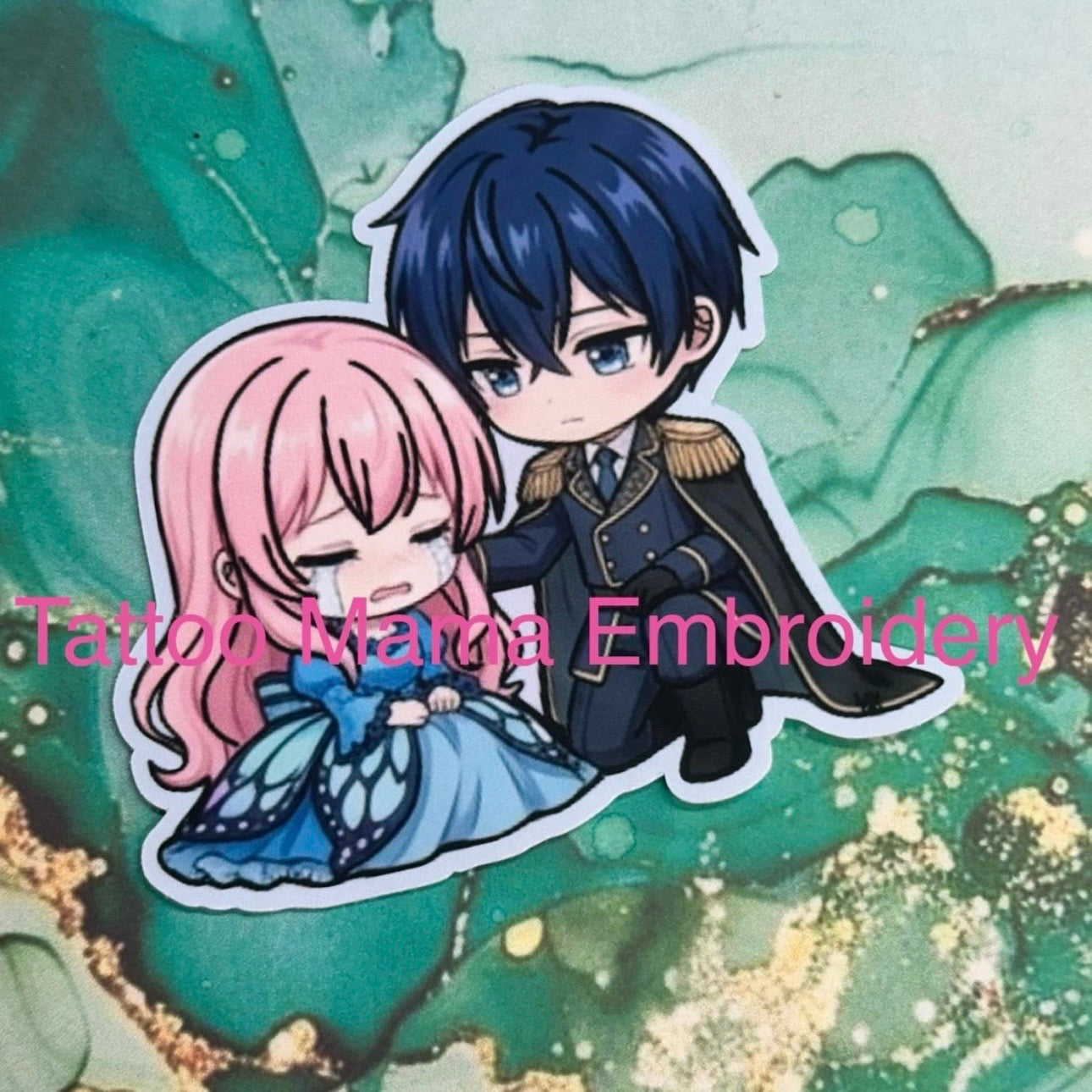 Arnold & Rishe Couple Sticker