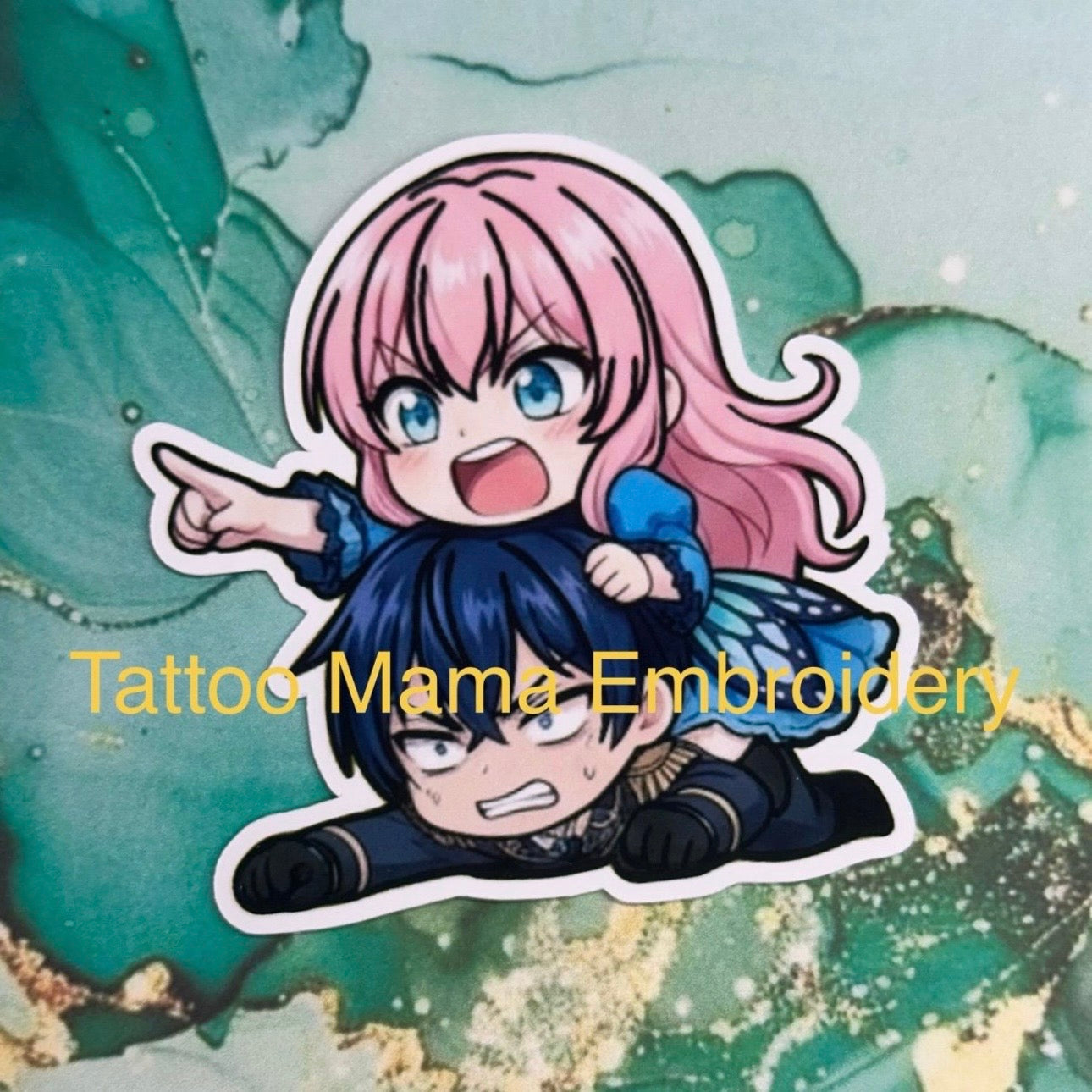 Arnold & Rishe Couple Sticker