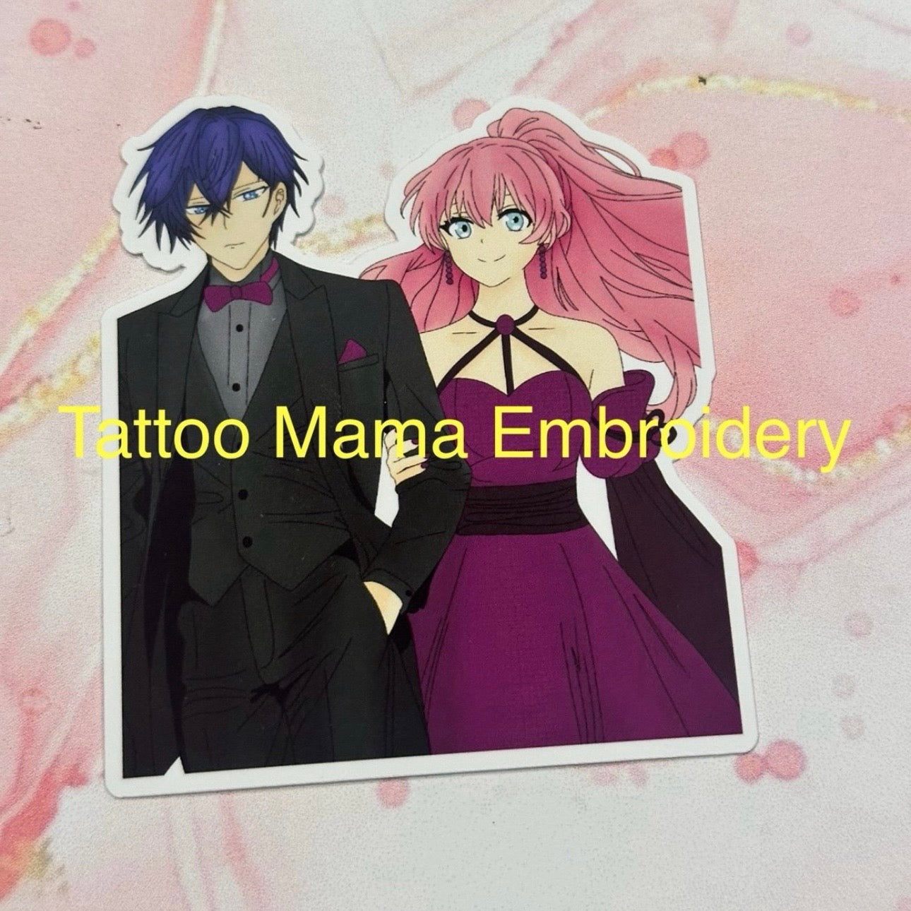 Arnold & Rishe Couple Sticker