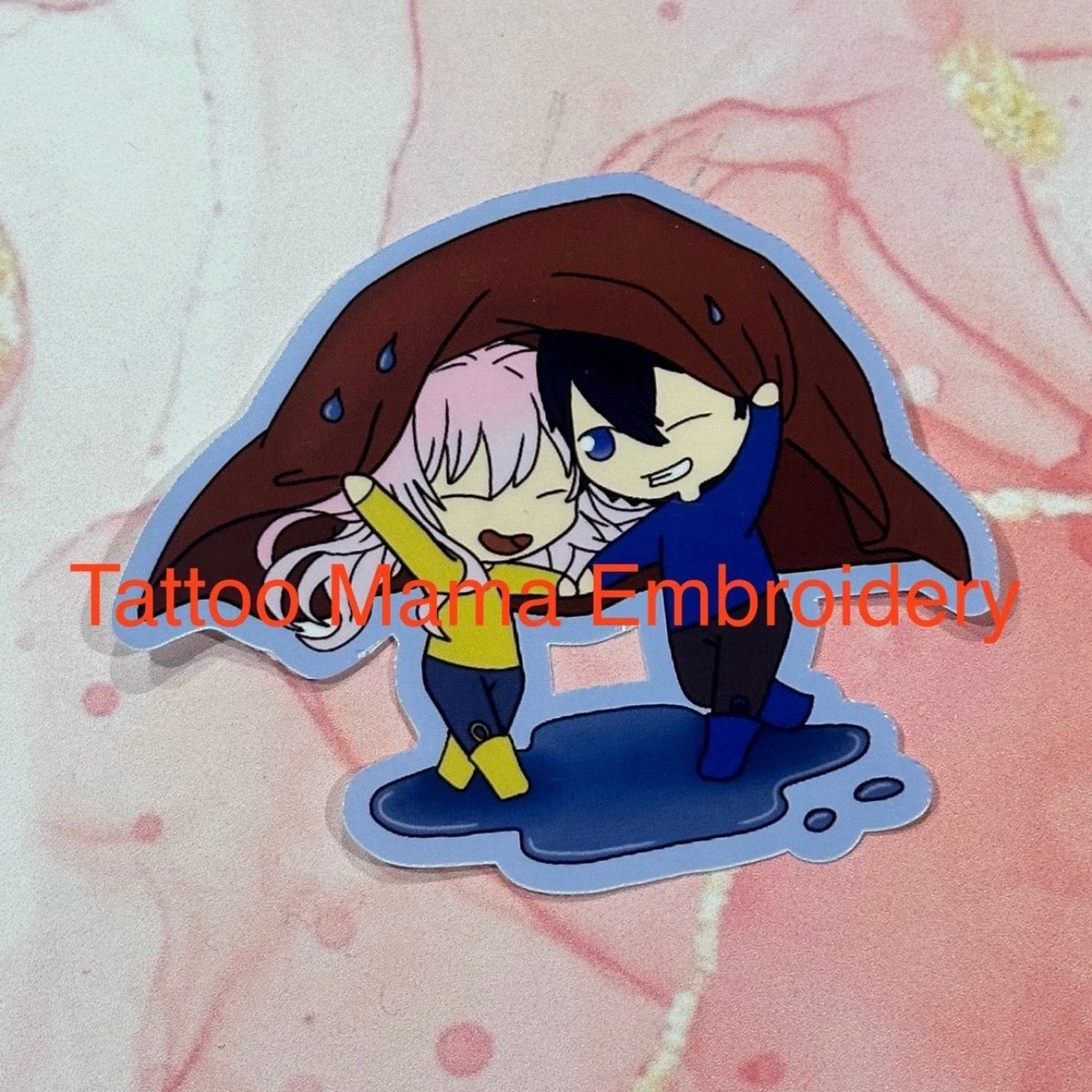 Arnold & Rishe Couple Sticker
