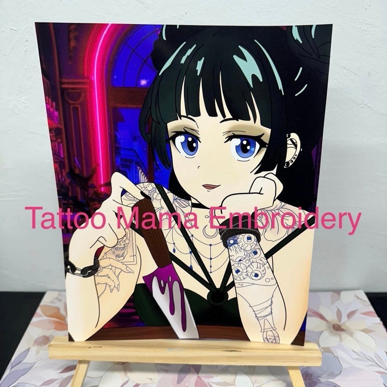 Tattooed Maomao Print