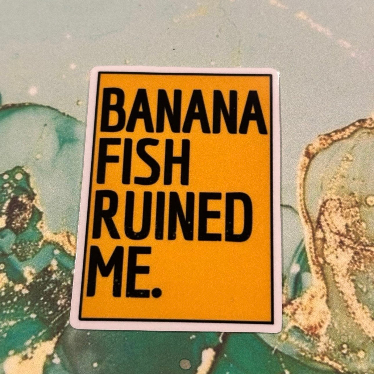BL Fish Ruined Me Sticker