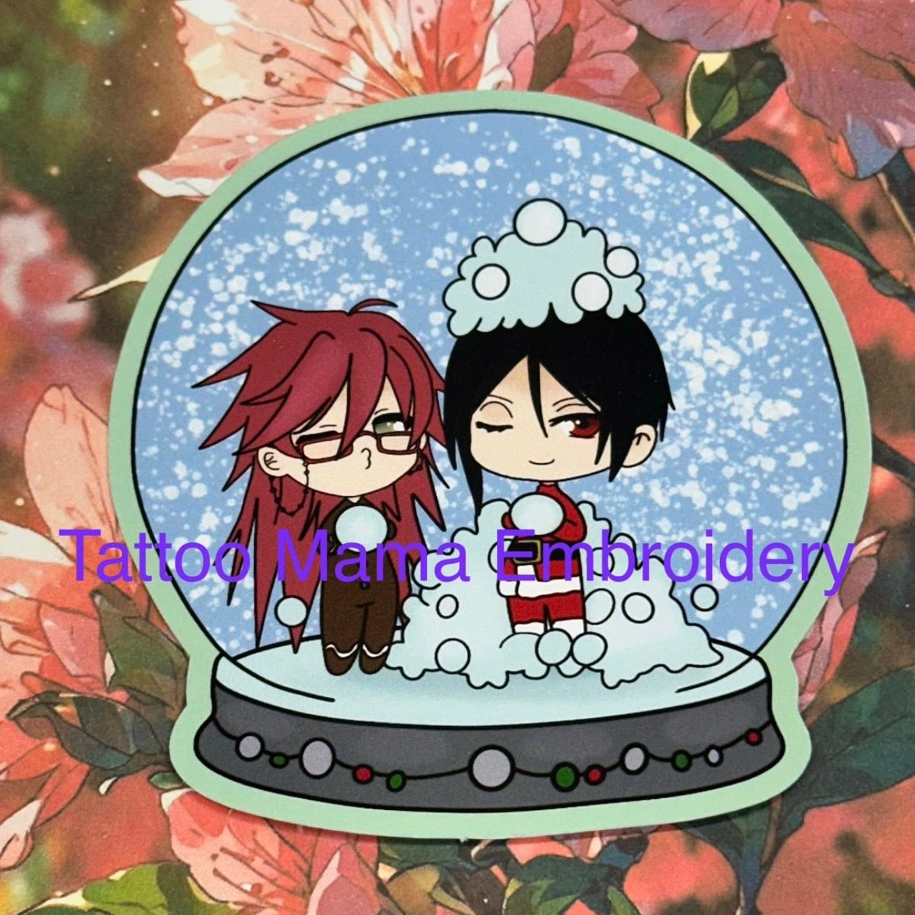 Snow Globe Sticker