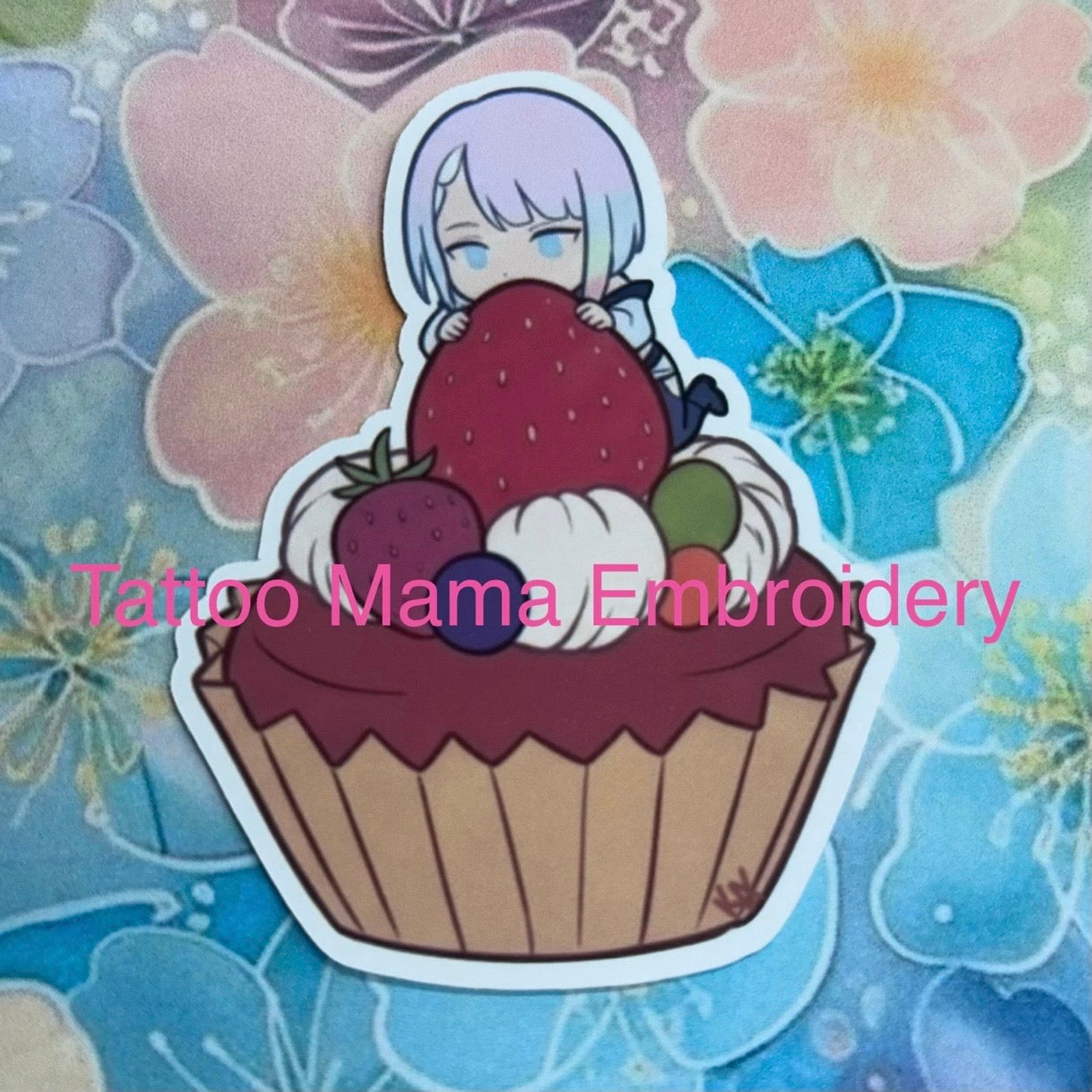 Cupcake Sticker