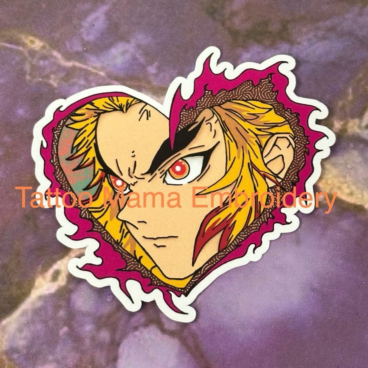 Flame Hottie Sticker