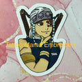 Flashy God of Festivals Sticker