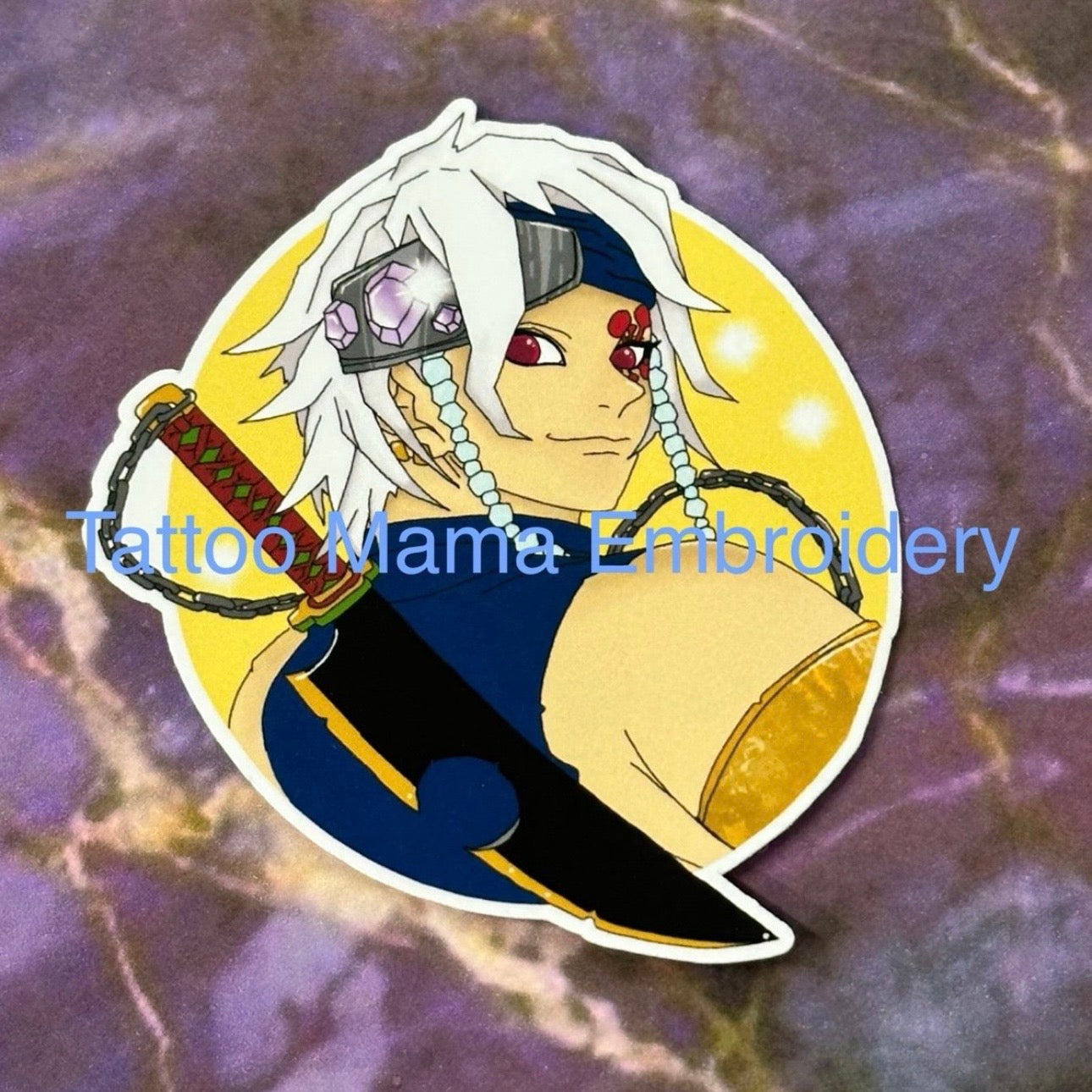Flashy God Sticker