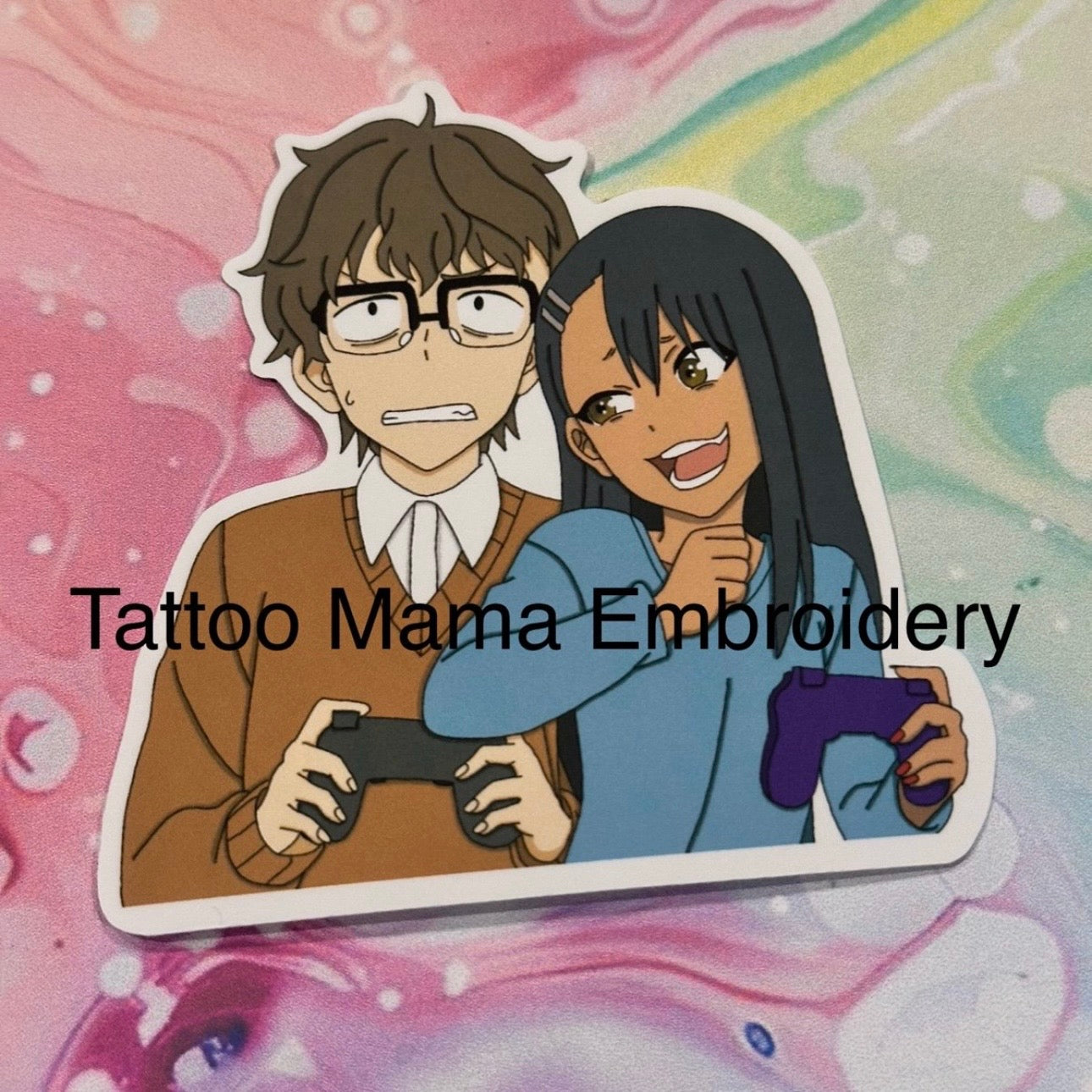Gaming Couple Sticker
