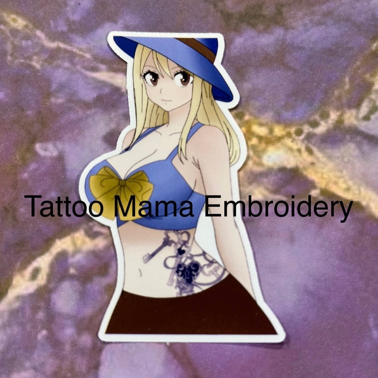 Tattooed Lucy Sticker
