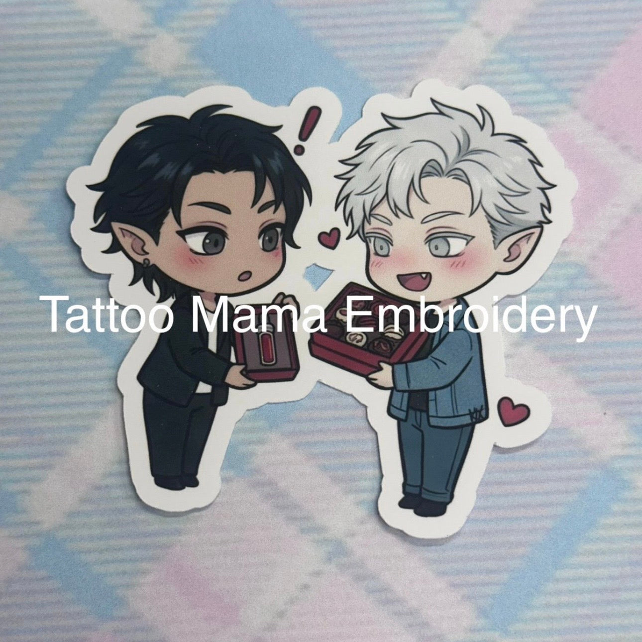 BL Vampire Couple Sticker