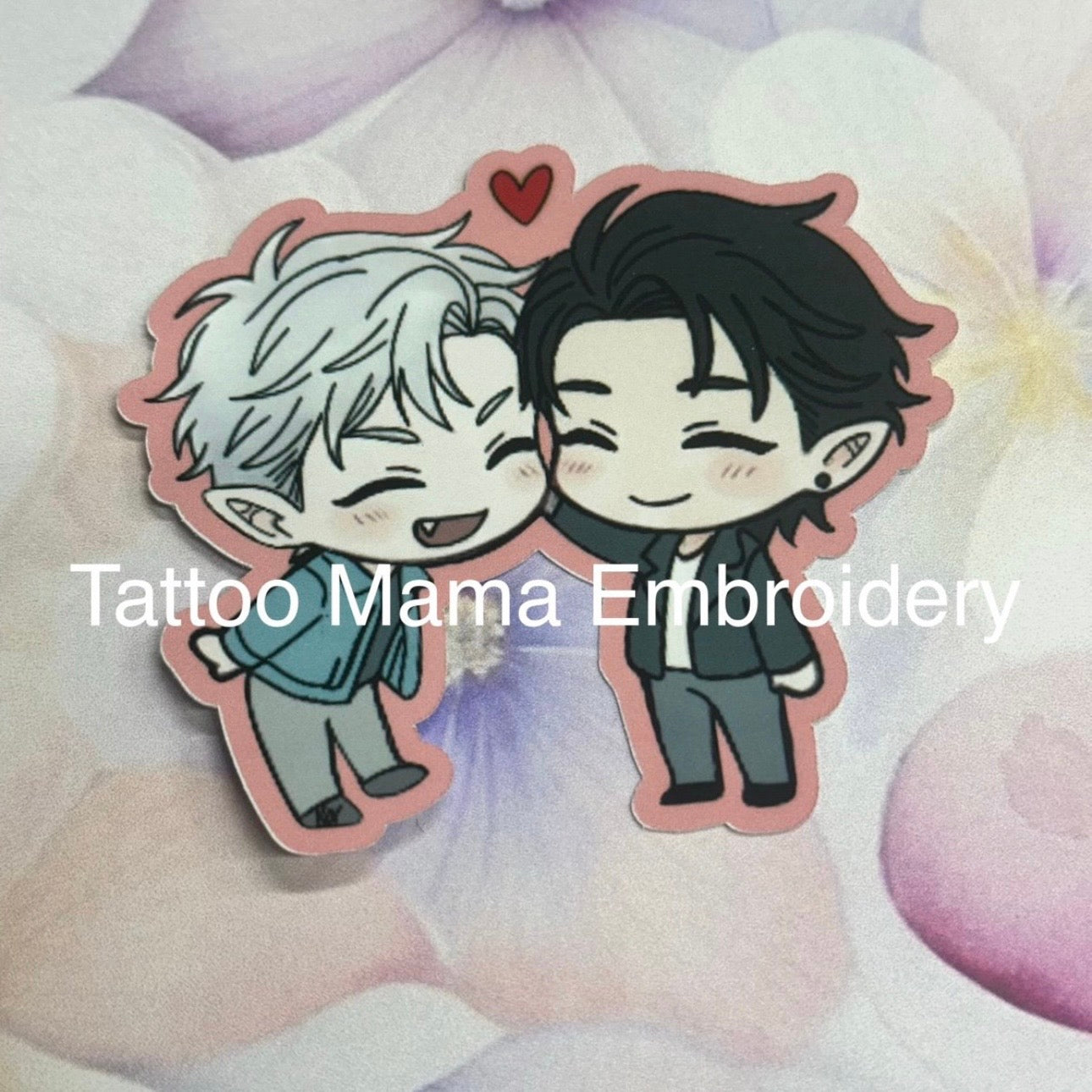 BL Vampire Couple Sticker