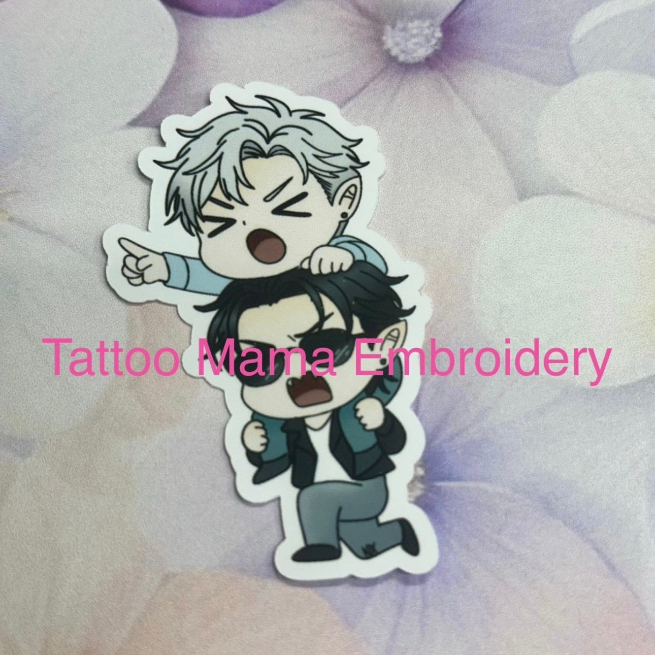 BL Vampire Couple Sticker
