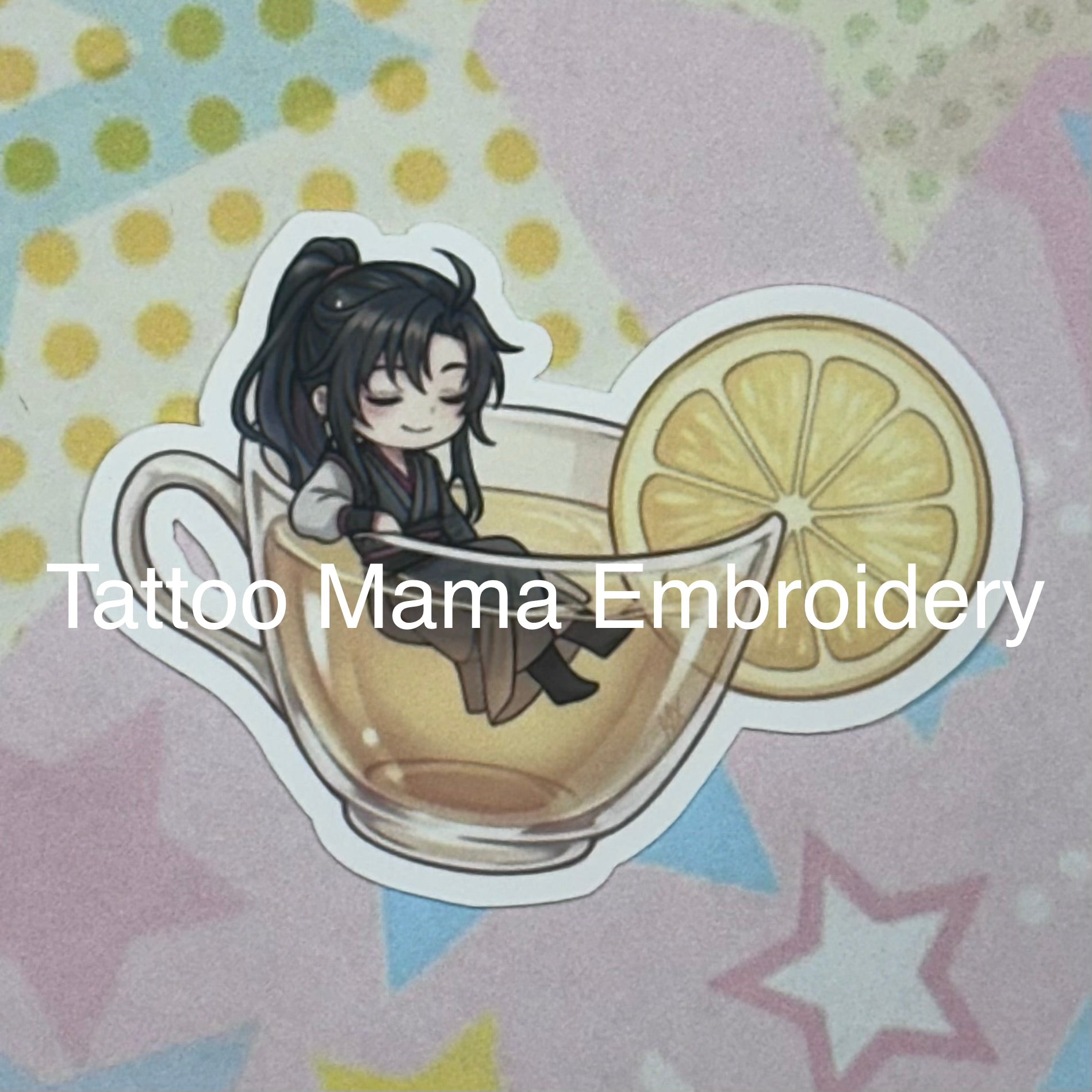 Lemon Tea Sticker