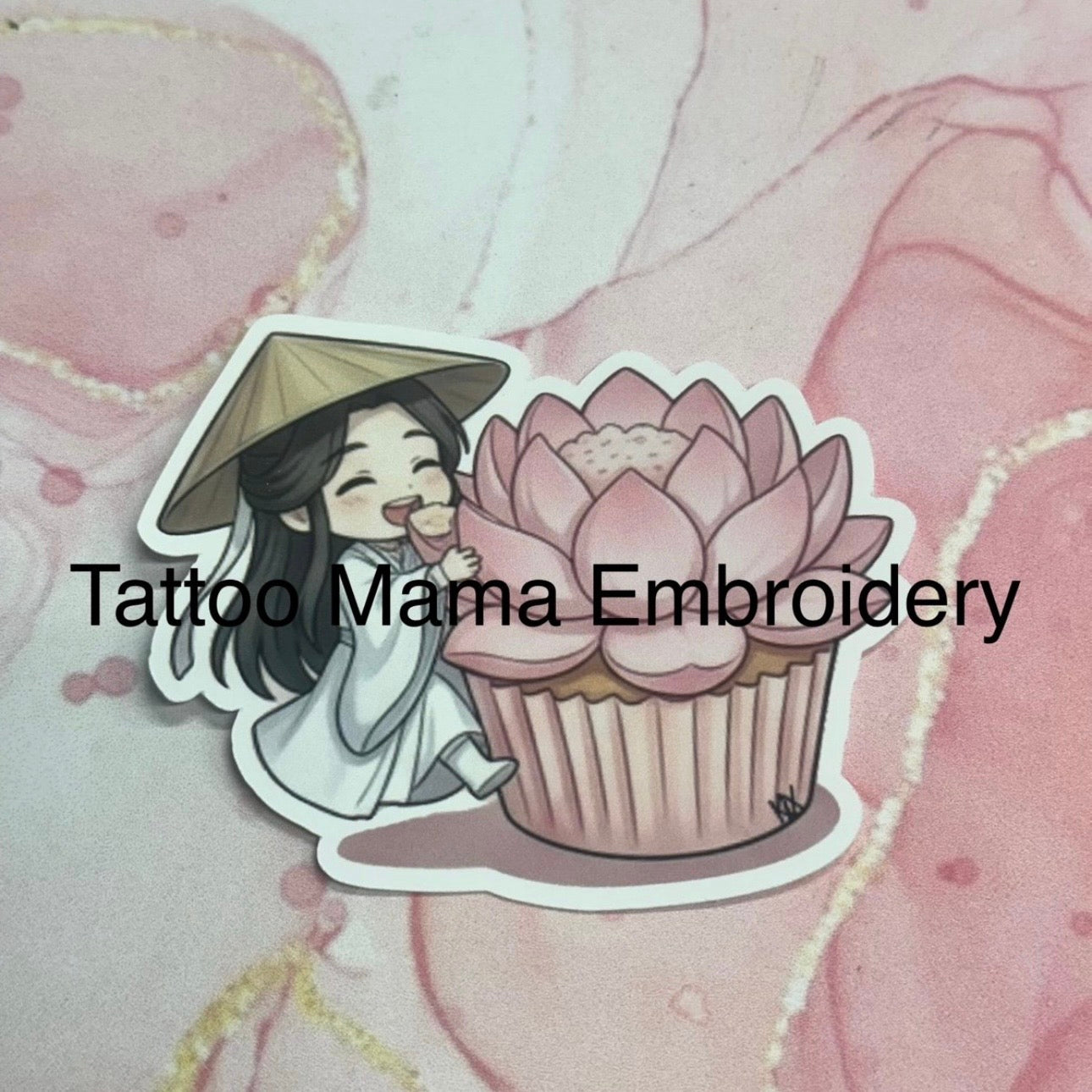 Cupcake Sticker