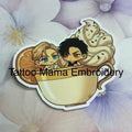BL Couple in Cup Sticker
