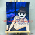 Tattooed Mask Print