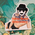 Tattooed Mask Sticker