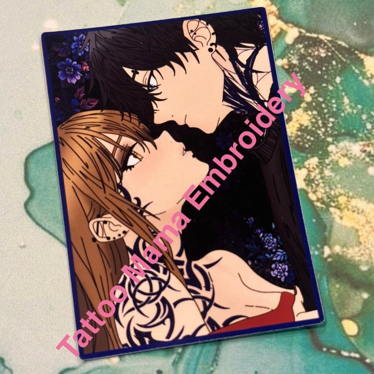 Tattooed Couple Sticker