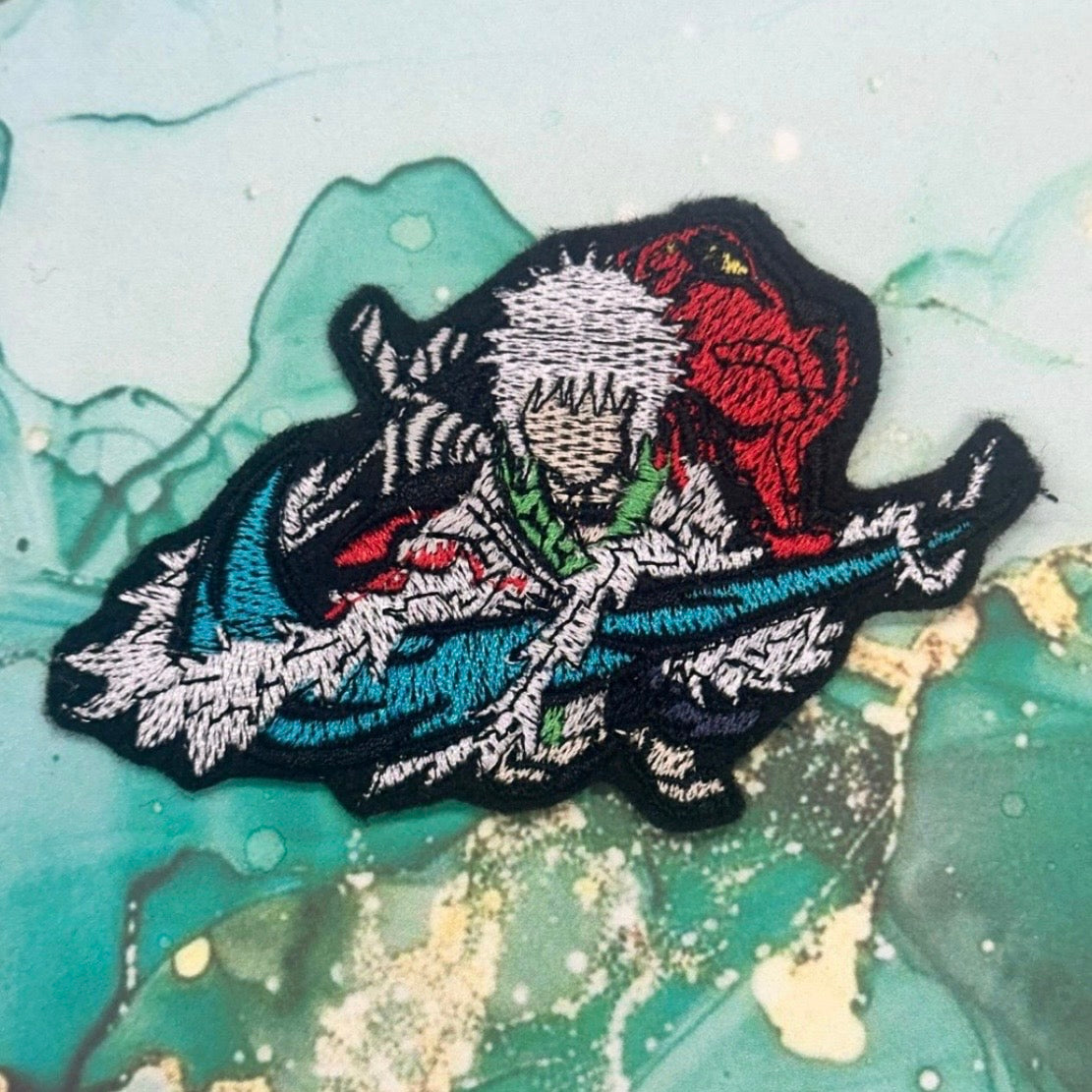 Ninja Embroidered Iron On Patch