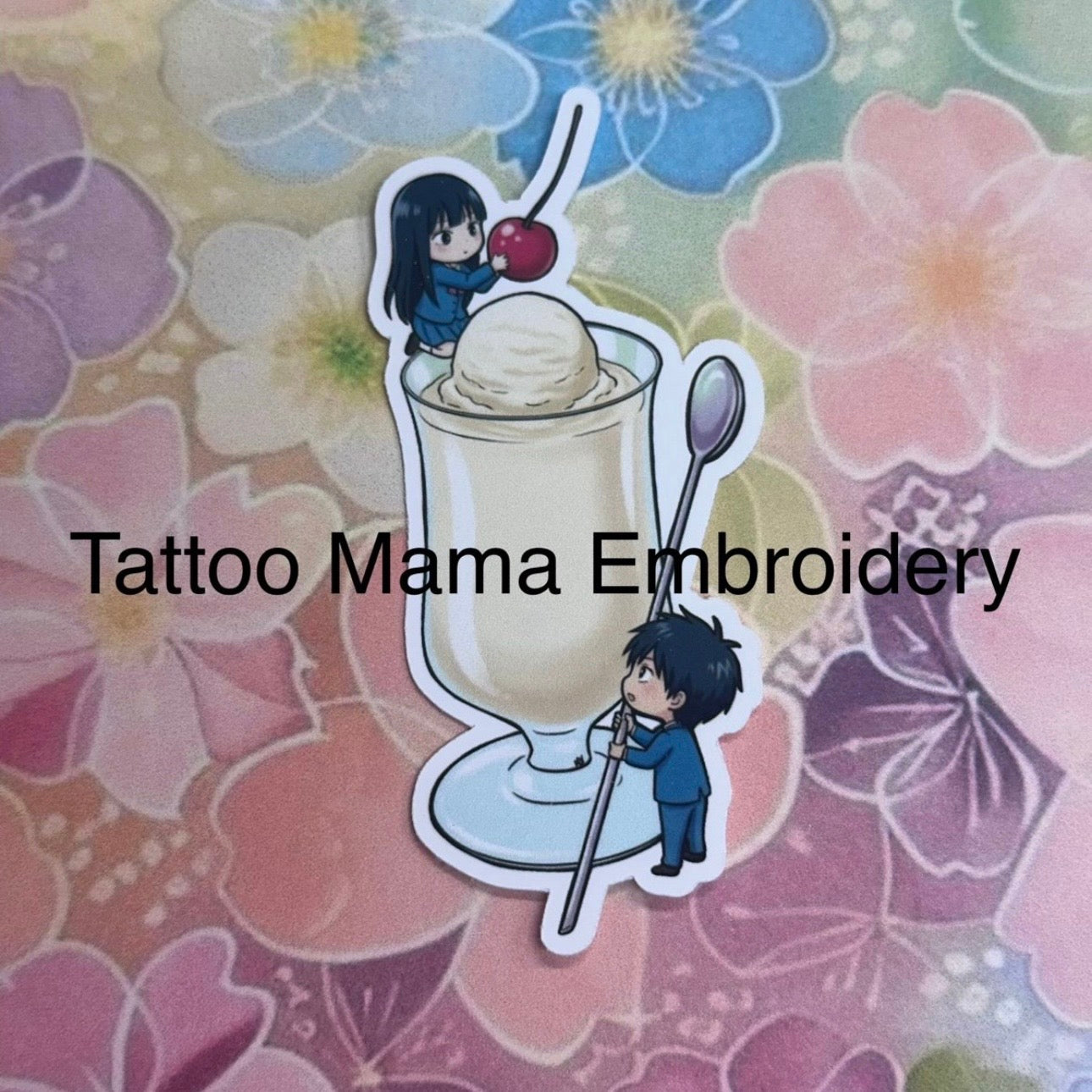 Ice Cream Float Sticker