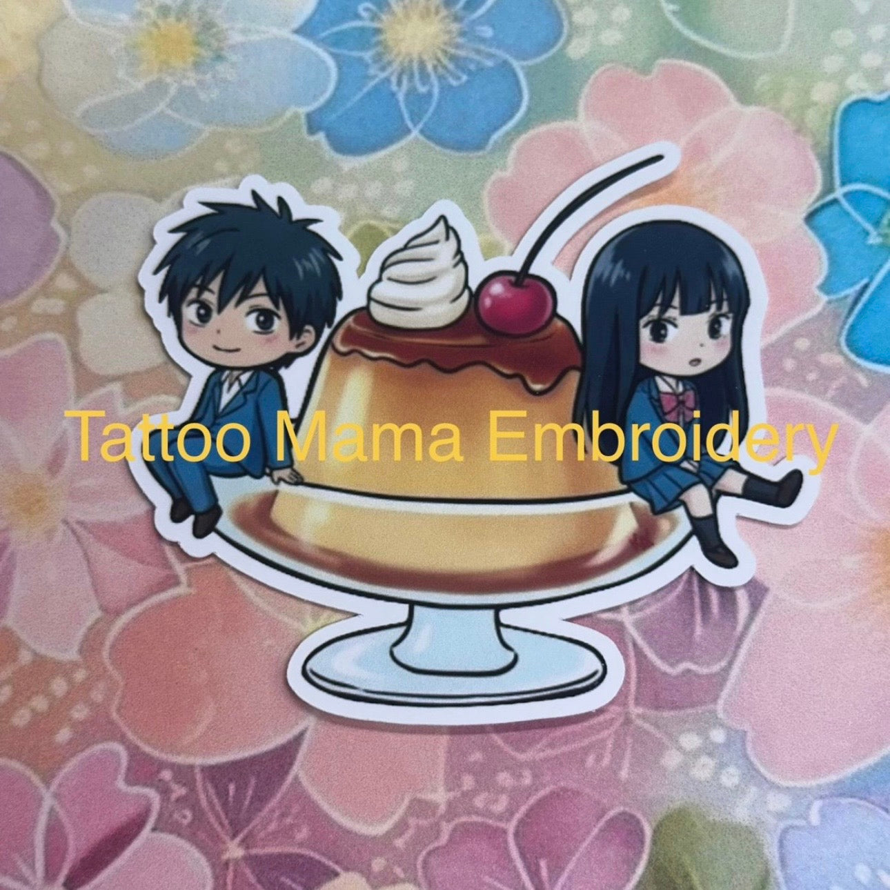 Flan Sticker