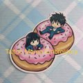 Donut Couple Sticker