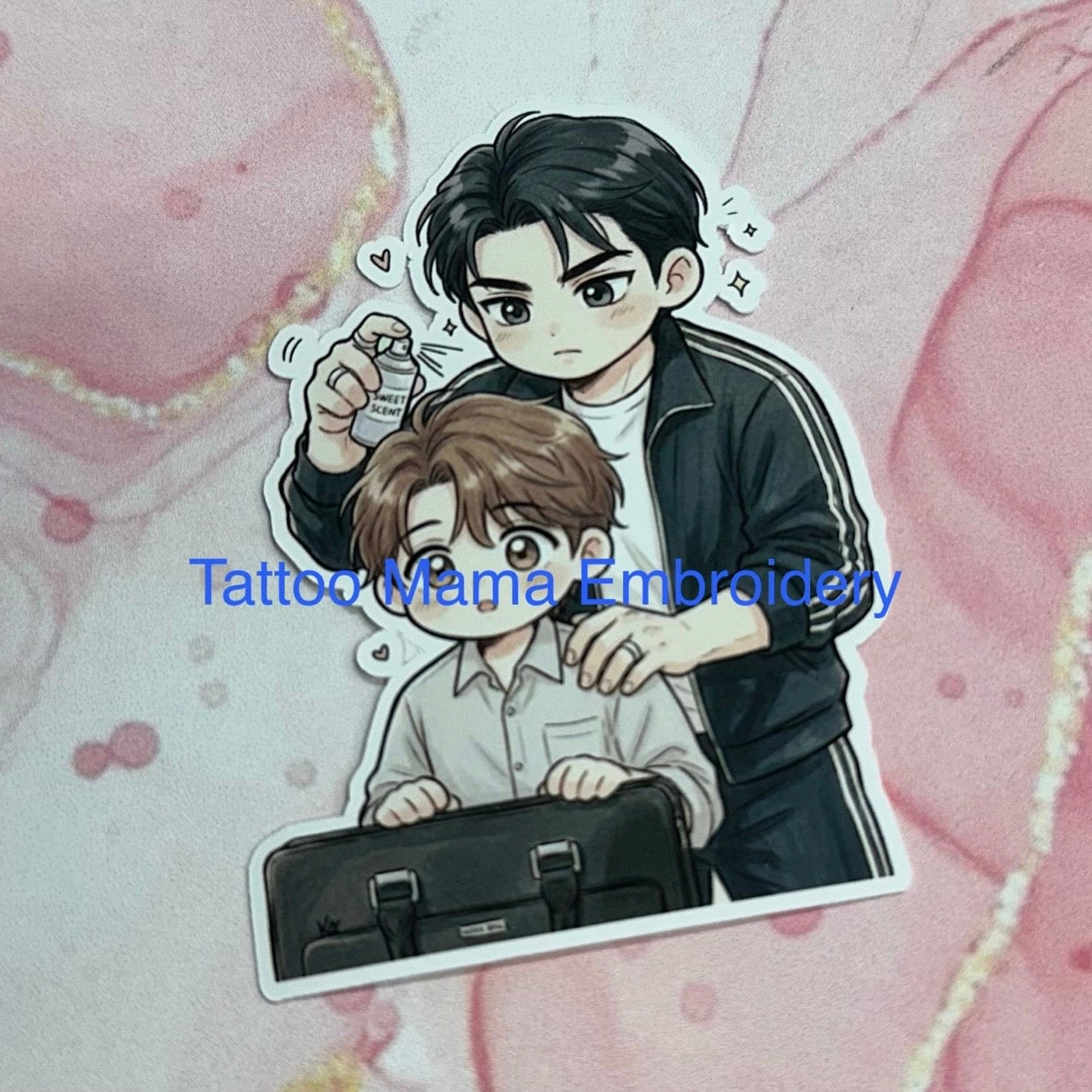 Pamper Him Sticker