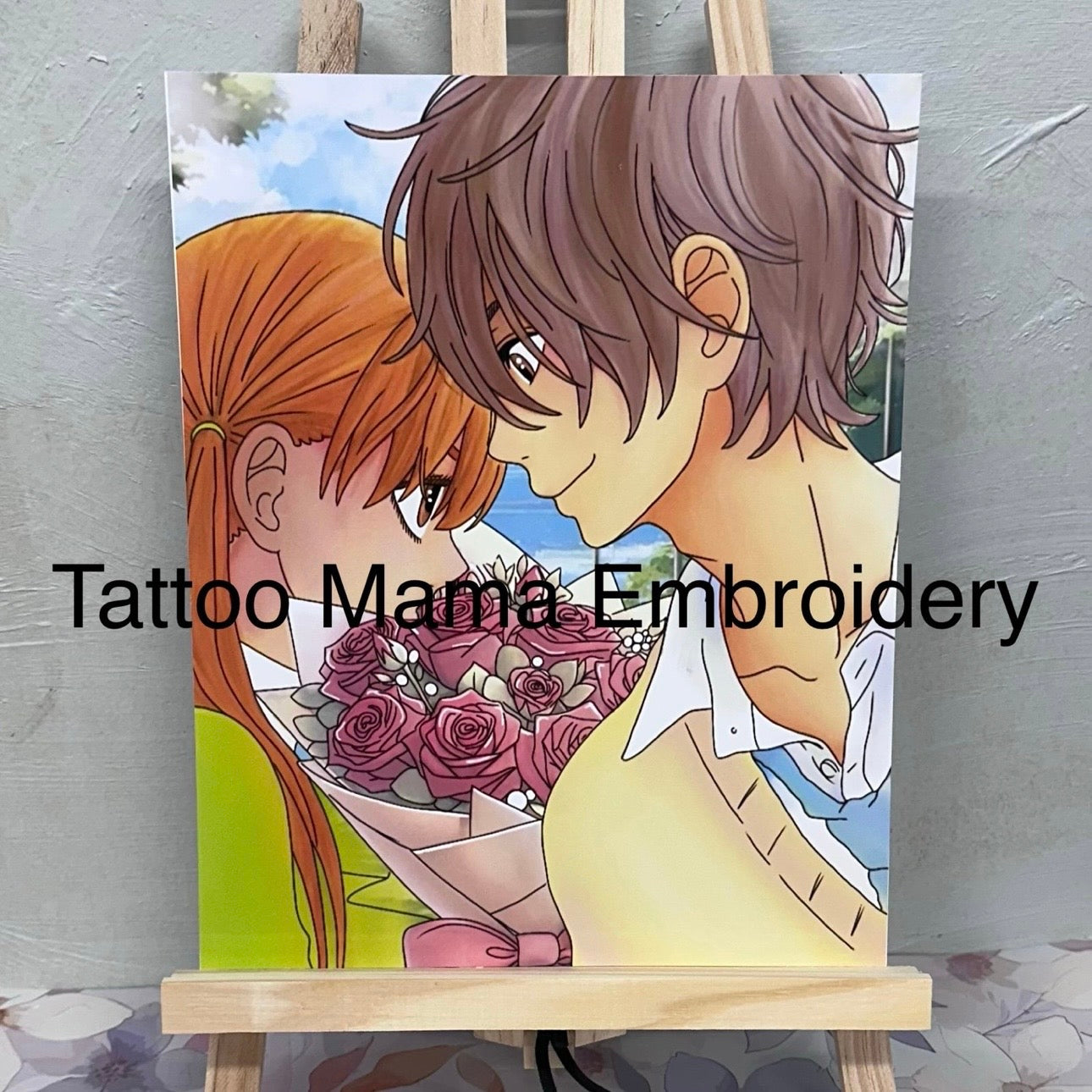 Flower Couple Print