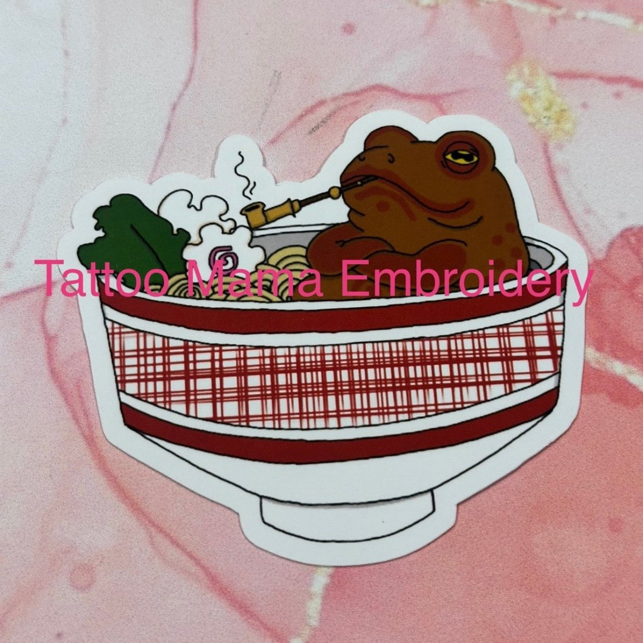 Toad Ramen Sticker