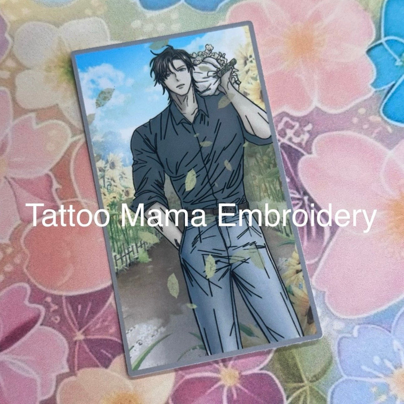 Here for Our Date Sticker