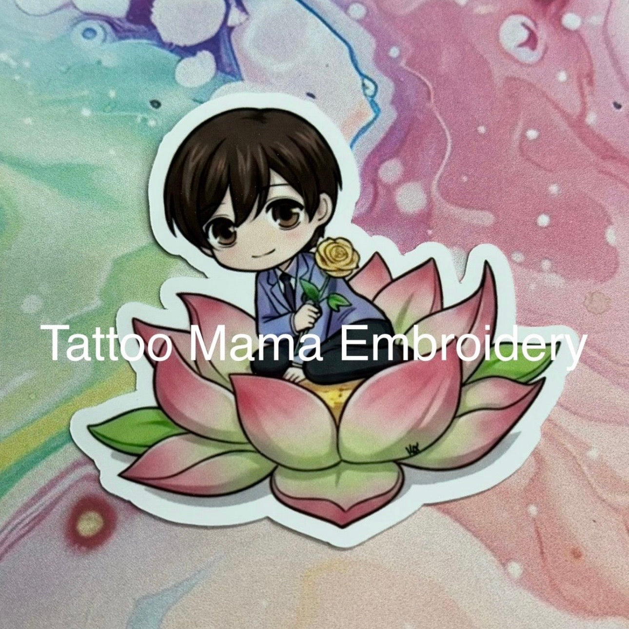 Flower Girl Sticker
