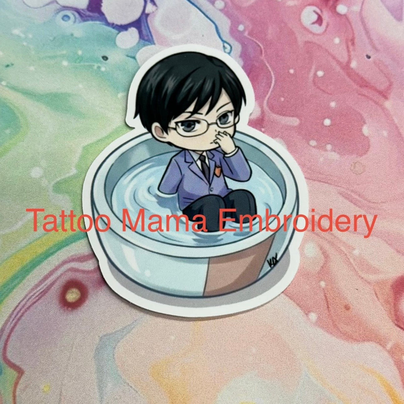 Water Bowl Sticker