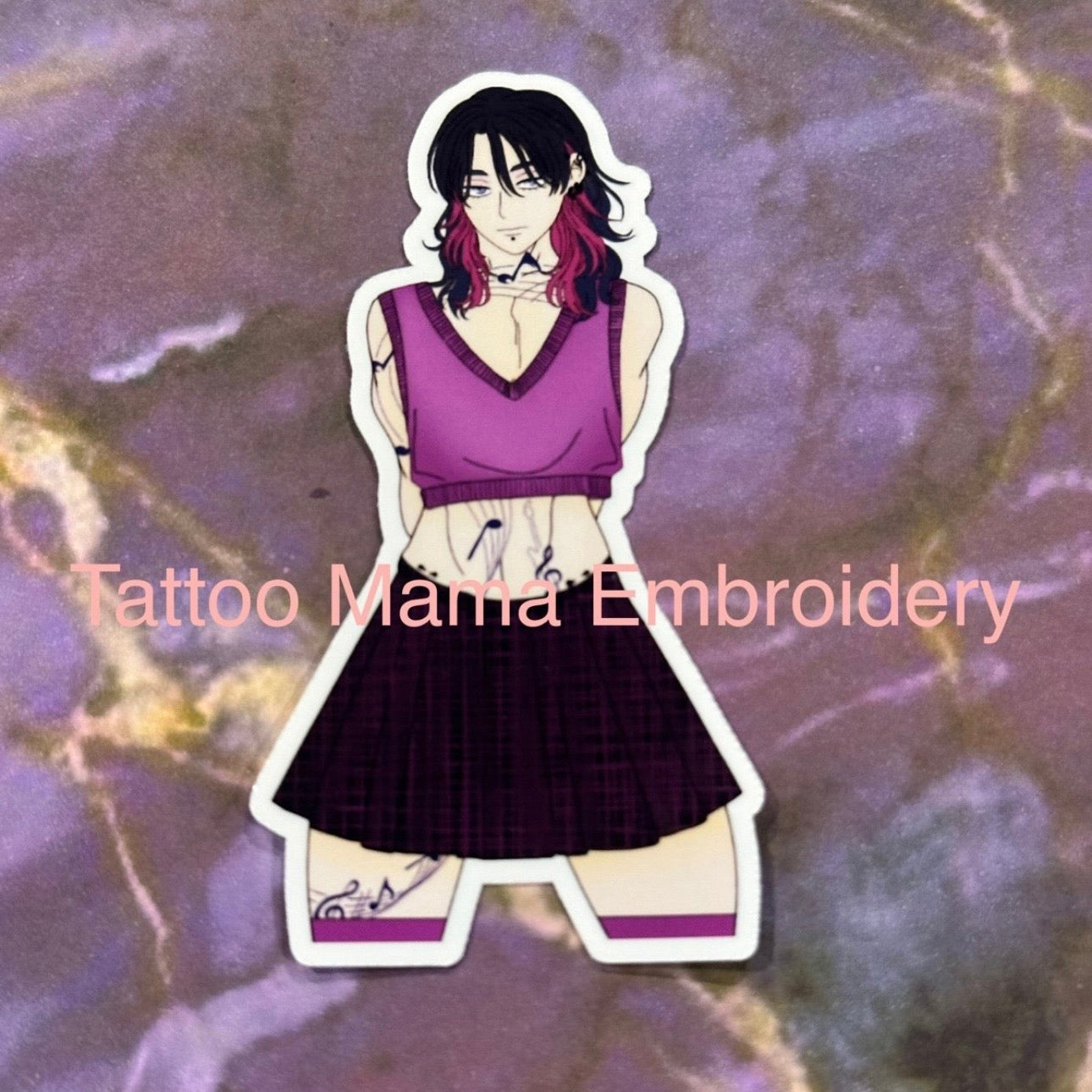 Fem. Boy Sticker