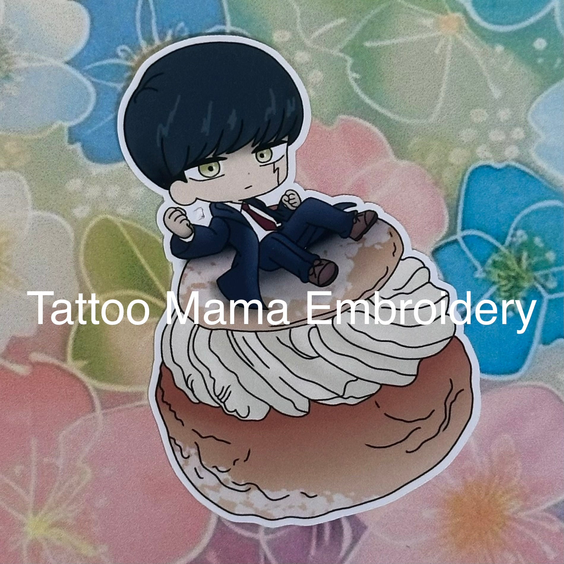 Cream Puff Lover Sticker
