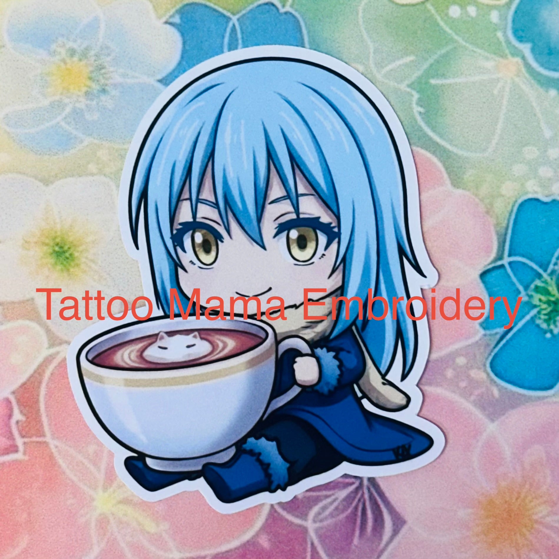 Coffee Slime Sticker