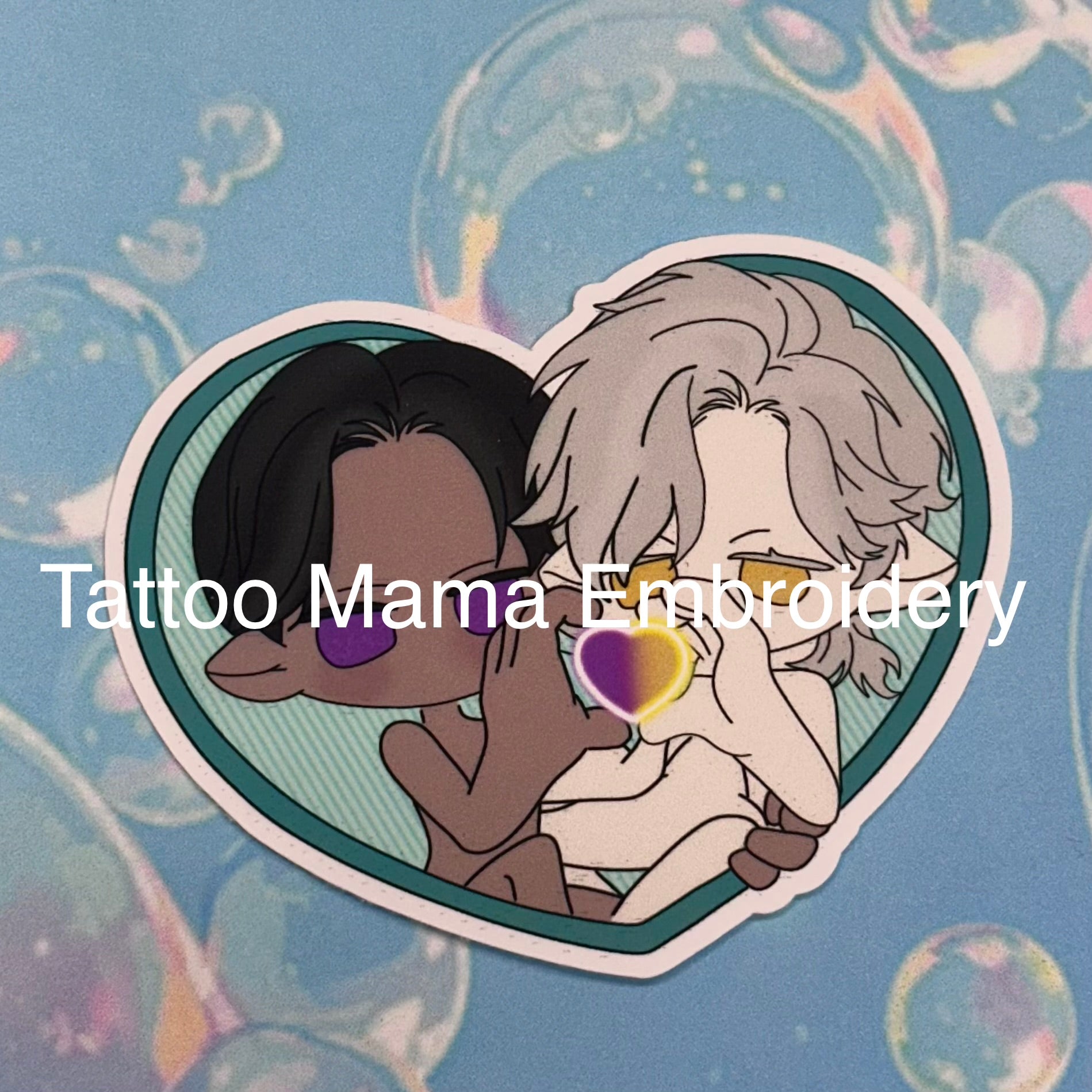 Couple Chibi Sticker