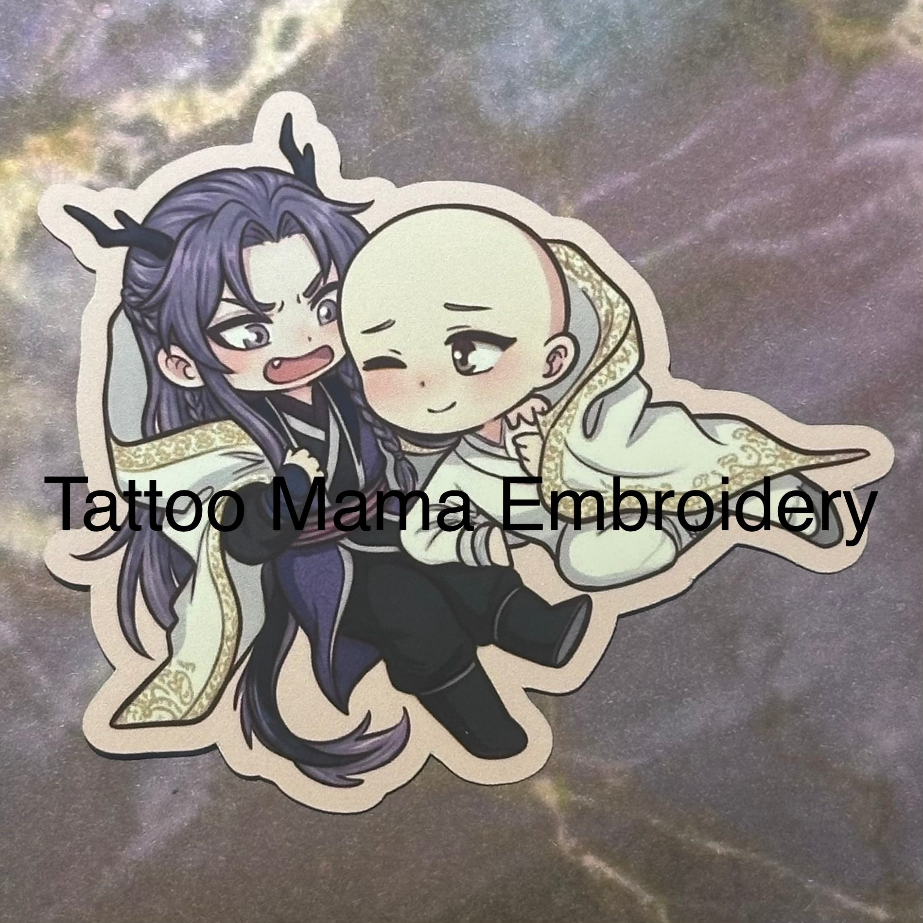 Bald Donkey Sticker